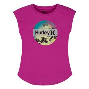 Girls 7-16 Hurley Shimmer Ink Announcement Tee