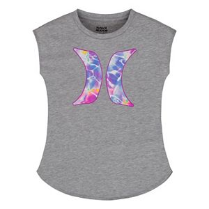 Girls 7-16 Hurley Printed Fill Logo Tee