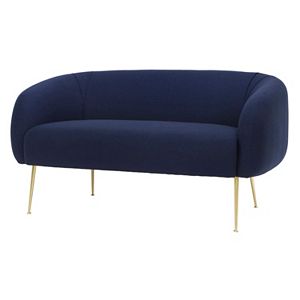 Safavieh Couture Alena Navy Loveseat