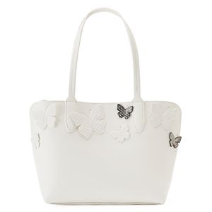 Mondani Kimona Butterfly Applique Satchel