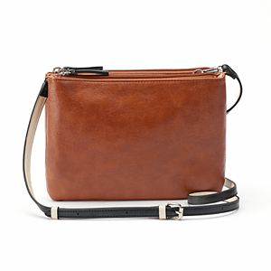 Mondani Brea Double Entry Crossbody Bag