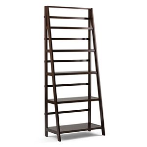 Simpli Home Acadian Ladder Bookshelf