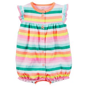 Baby Girl Carter's Embroidered Applique Romper