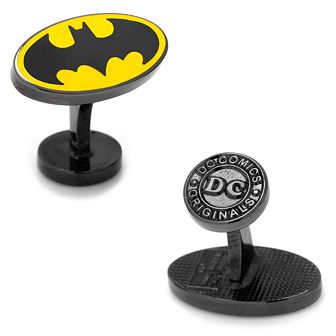 Men's Cuff Links, Inc. DC Comics Batman Logo Cuff Links