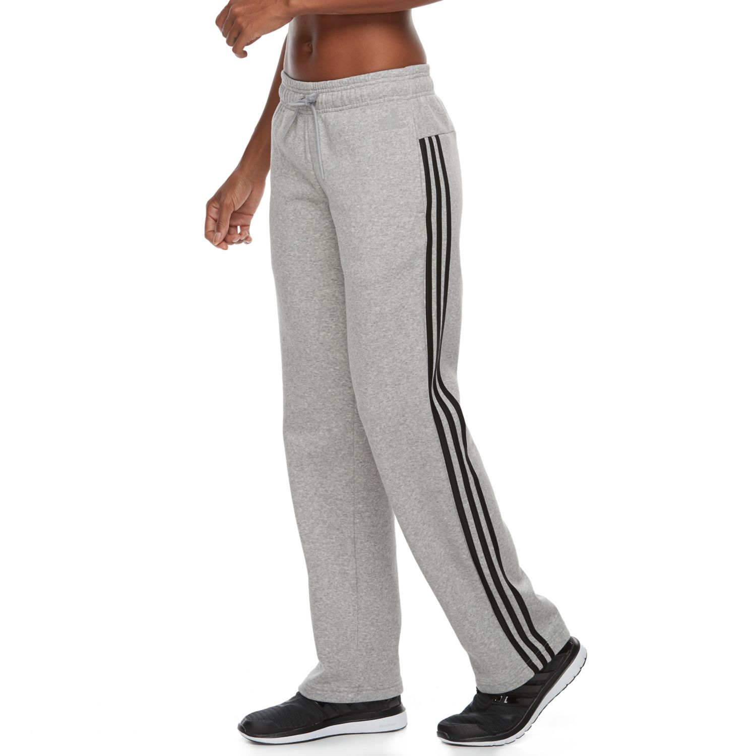 adidas women's cotton fleece pants