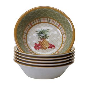 Certified International Floridian 6-pc. All-Purpose Bowl Set