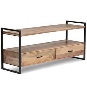 Simpli Home Riverside Rustic TV Stand