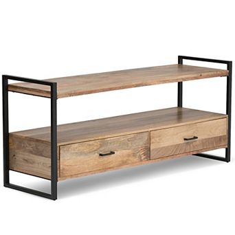 Simpli Home Riverside Rustic TV Stand
