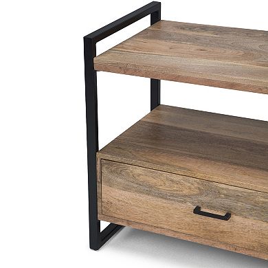 Simpli Home Riverside Rustic TV Stand