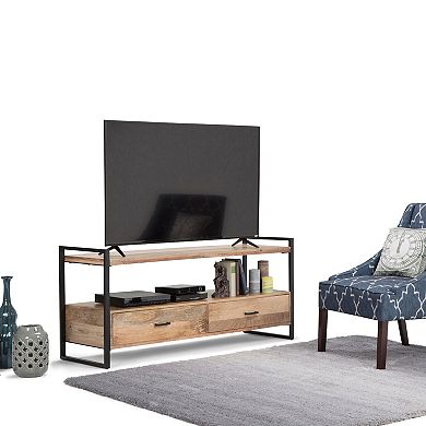 Simpli Home Riverside Rustic TV Stand