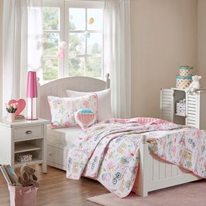 Mi Zone Kids Penelope The Poodle Coverlet Set