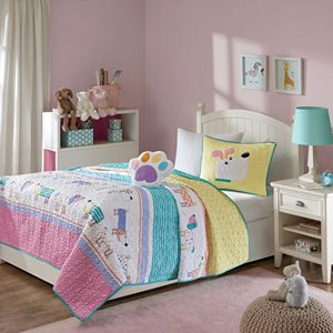Mi Zone Kids Wriggle Coverlet Set