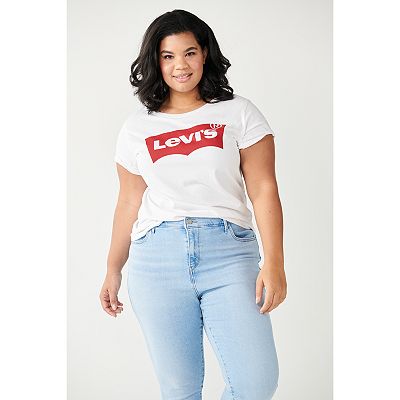 Plus Size Levi s Logo Perfect Tee