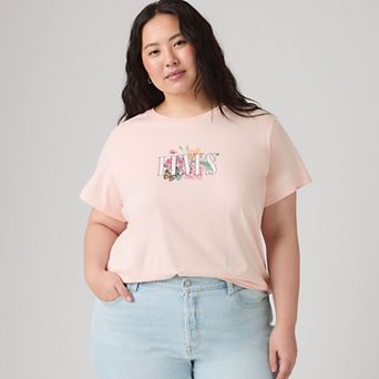 Plus Size Levi's® Logo Perfect Tee