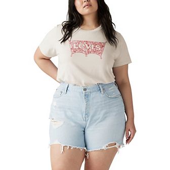 Plus Size Levi's® Logo Perfect Tee
