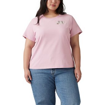 Plus Size Levi's® Logo Perfect Tee