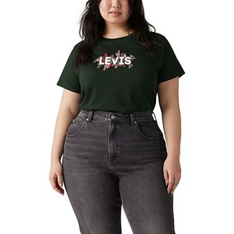 Plus Size Levi's® Logo Perfect Tee