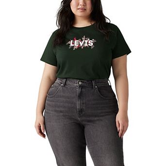 Plus Size Levi's® Logo Perfect Tee