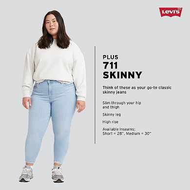 Plus Size Levi's® 711 Skinny Jeans