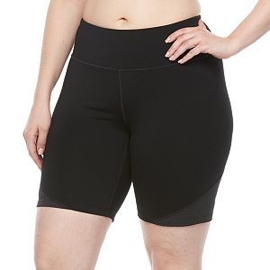 Plus Size Tek Gear® Shape Short with Tricot Mesh