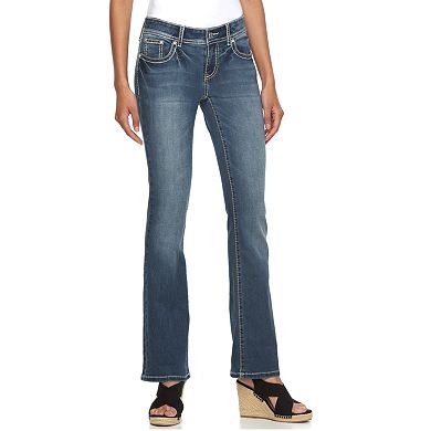Women's Apt. 9® Embellished Midrise Bootcut Jeans
