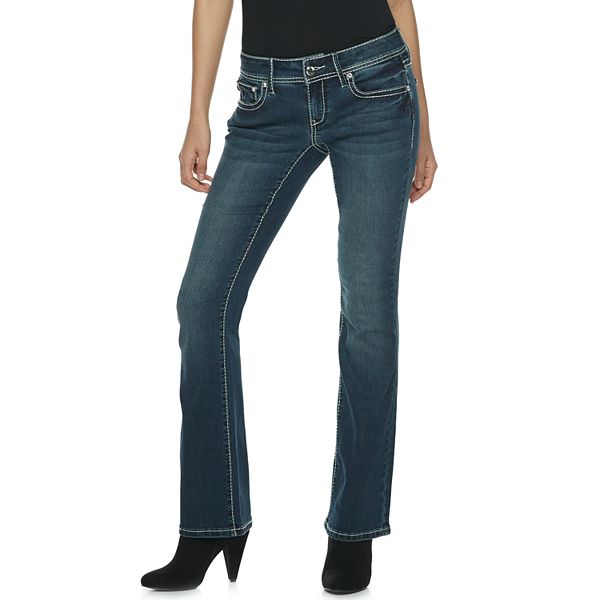 Women's Apt. 9® Embellished Midrise Bootcut Jeans