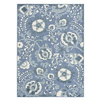 Nourison Aloha Floral Frenzy Indoor Outdoor Rug