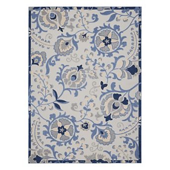 Nourison Aloha Floral Frenzy Indoor Outdoor Rug