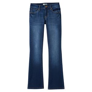 Girls Plus Size Mudd® Back-Flap Bootcut Denim Jeans