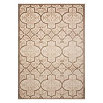 Nourison Aloha Grand Escape Quatrefoil Indoor Outdoor Area Rug - 9'3'' x 12'9''