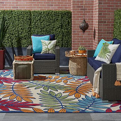 Nourison Aloha Great Vines Indoor Outdoor Area Rug - 9'3'' x 12'9''