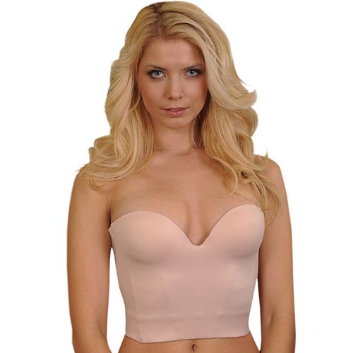 Carnival Bras Invisible Low Plunge Longline Strapless Bra 206