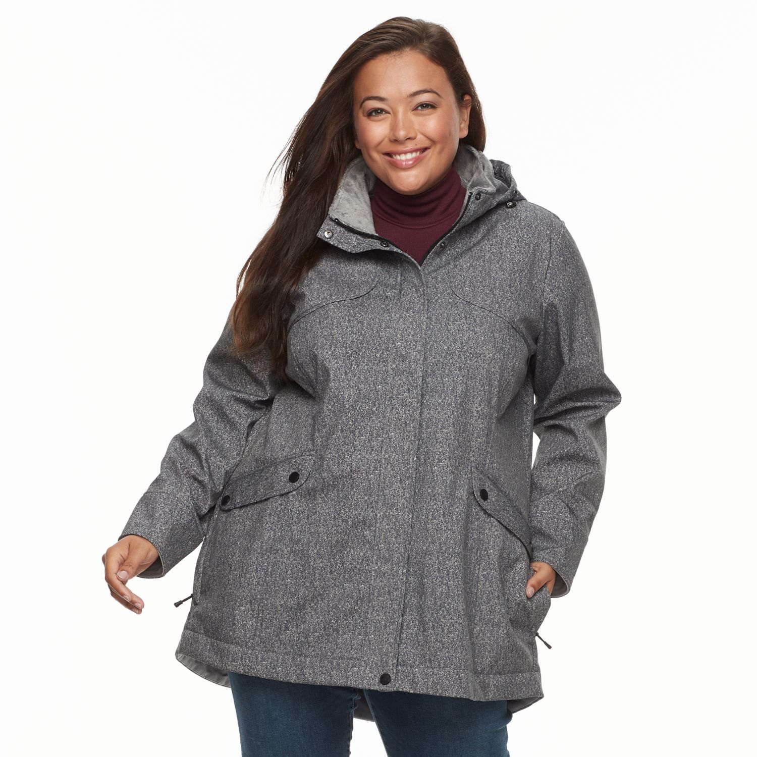 plus size soft shell jacket