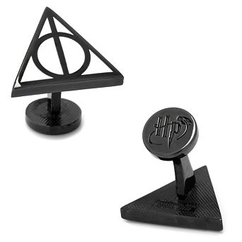 Men's Cuff Links, Inc. Harry Potter Deathly Hallows Cuff Links