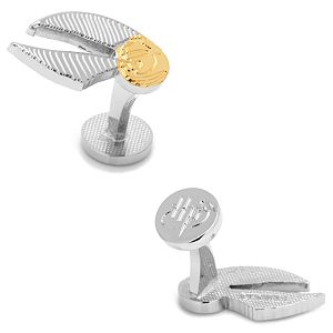 Harry Potter Golden Snitch Cuff Links