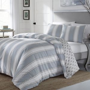 Stone Cottage 3-piece Calista Stripe Duvet Cover Set