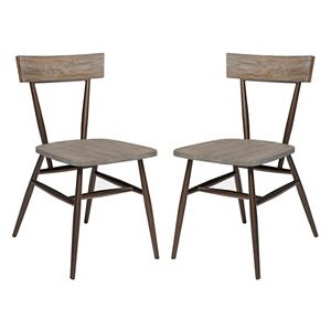 INK+IVY Cafe Dining Chair 2-piece Set