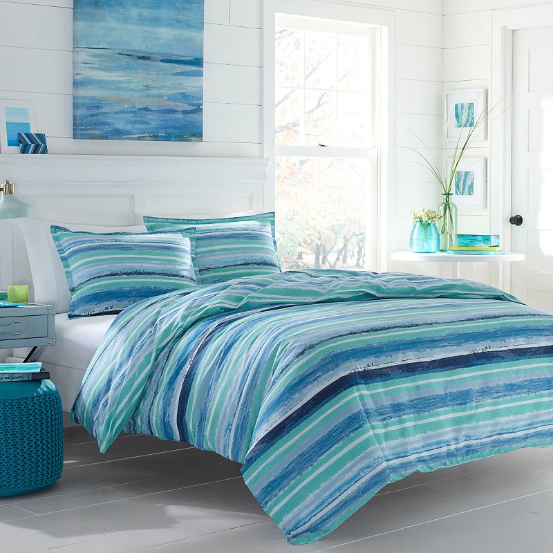 19015870 Poppy & Fritz Alex Comforter Set, Turquoise/Blue,  sku 19015870