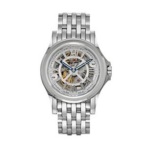 Bulova Men's Accu Swiss Automatic Skeleton Watch - 63A123