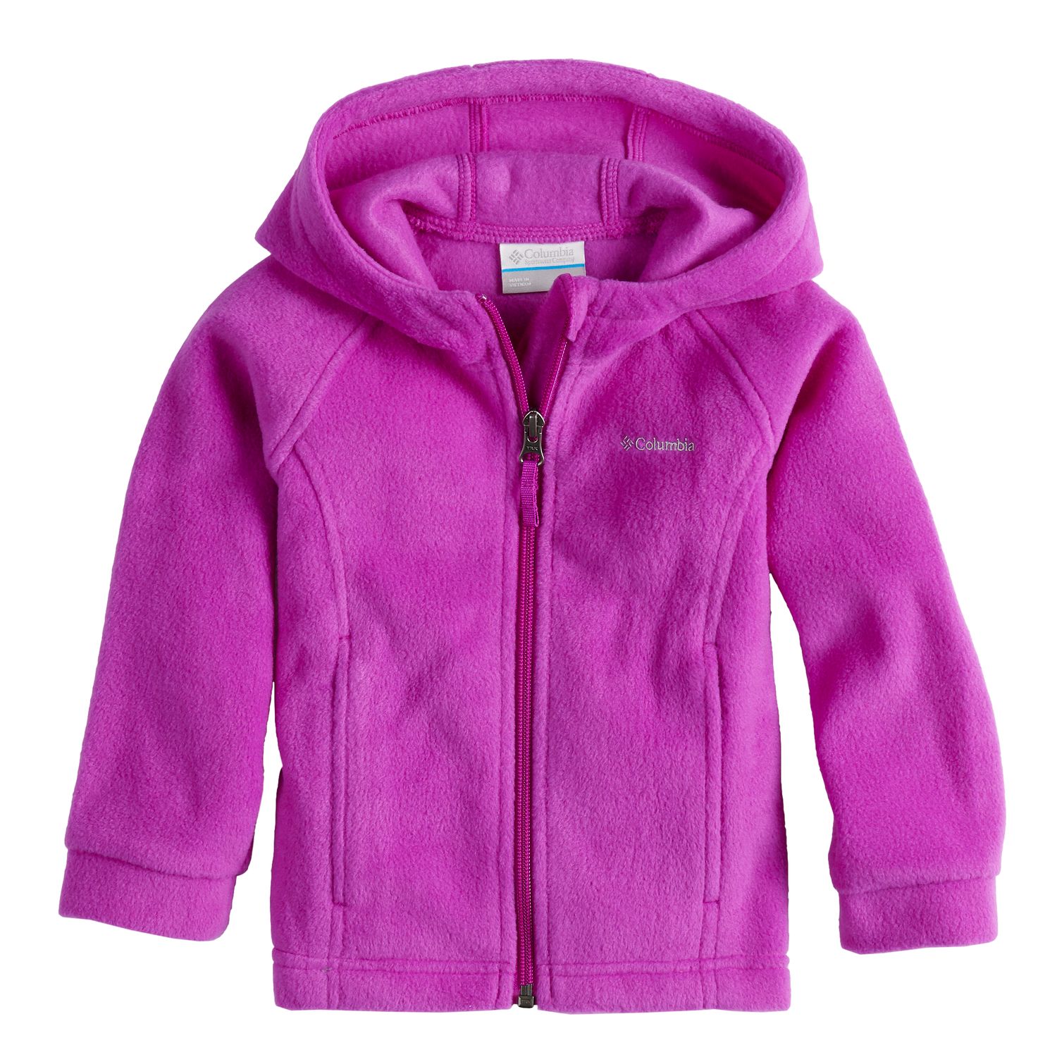 women's columbia three lakes hooded long fleece jacket