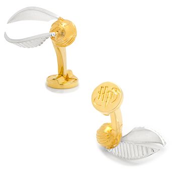 Men's Cuff Links, Inc. Harry Potter Golden Snitch Cuff Links
