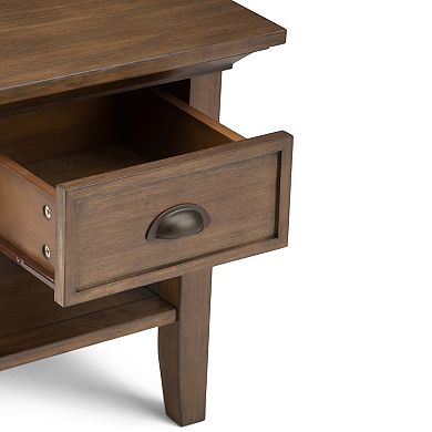 Simpli Home Redmond 1-Drawer End Table  