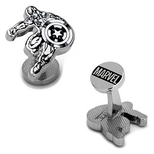 Marvel Comics Captain America Ink Action Cuff Links