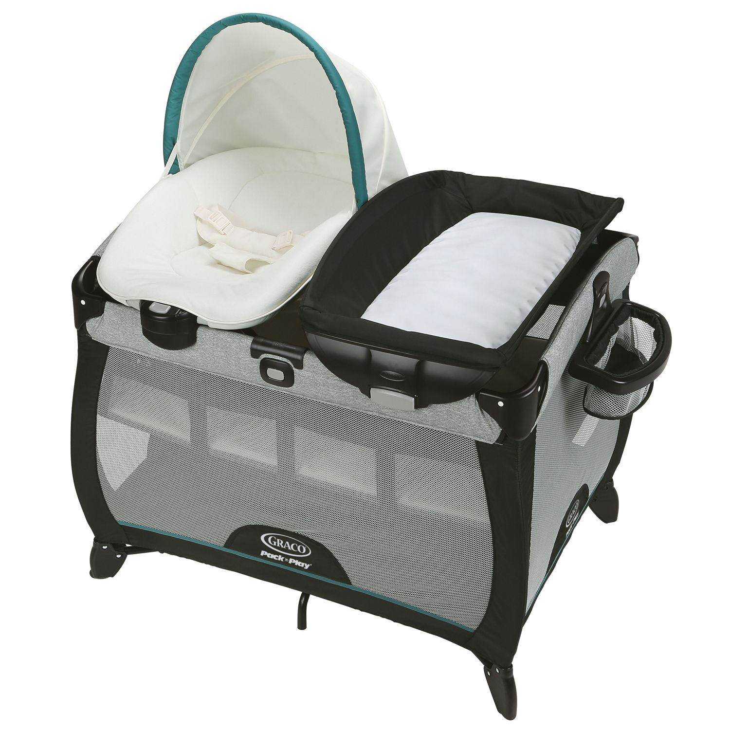 graco pack n play set up bassinet