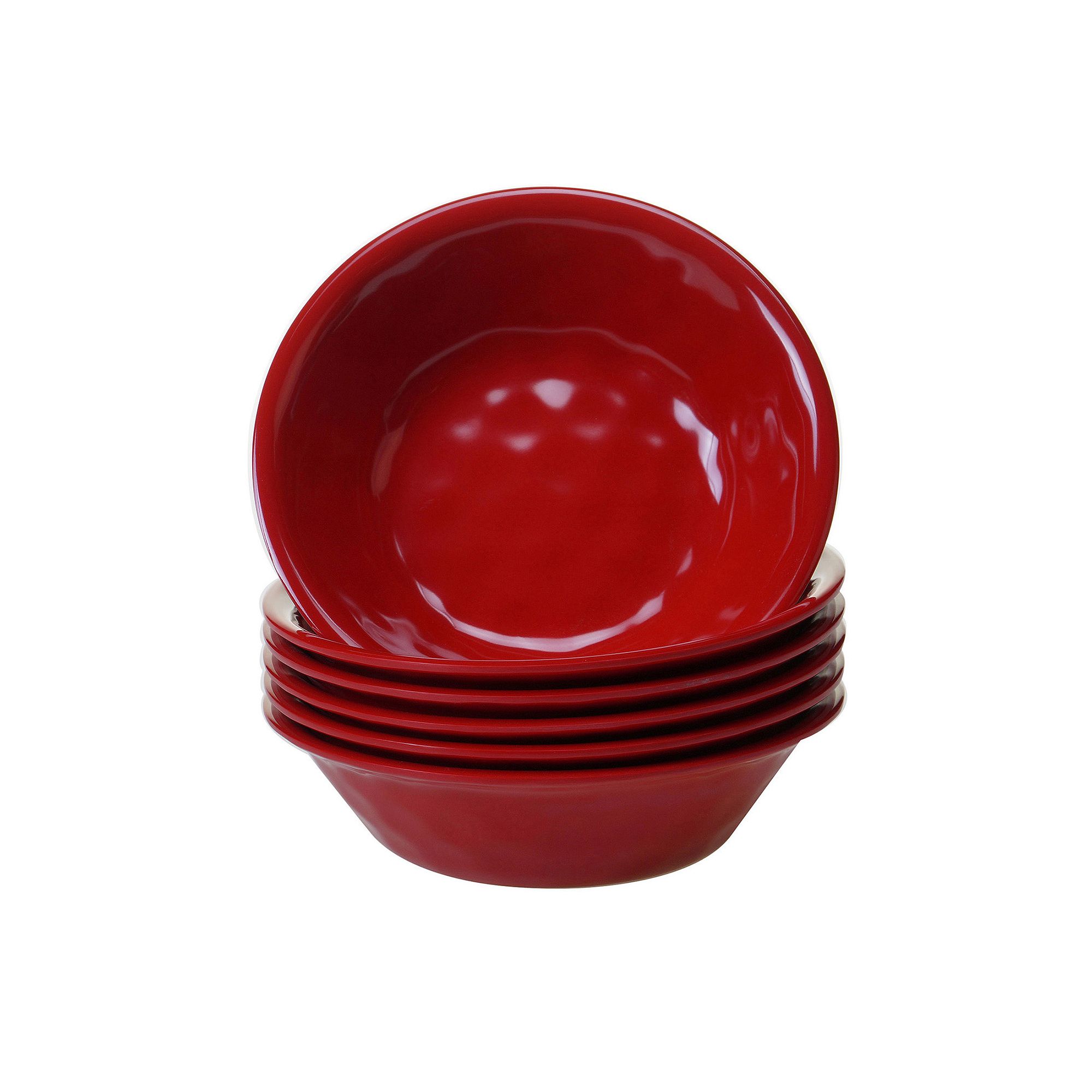 Certified International 6-pc. All-Purpose Bowl Set, Red