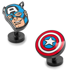Marvel Comics Captain America Comics Cuff Links