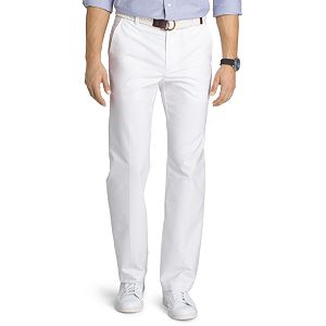 Big & Tall IZOD Classic-Fit Easy-Care Oxford Flat-Front Pants