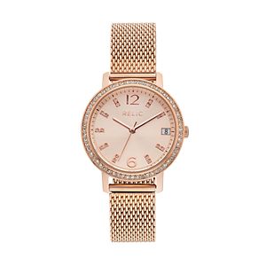 Relic Women's Laurie Crystal Mesh Watch