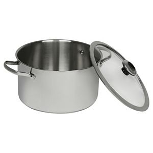 Revere Copper Confidence Core 6.5-qt. Stainless Steel Stockpot with Lid