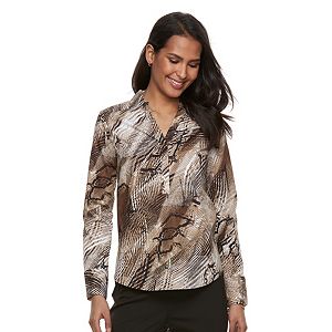Women's Dana Buchman Poplin Blouse
